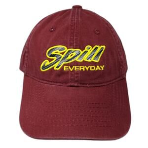 Spill Everyday Kill "Em All Slideabck Baseball Cap Red OS Drift Creek Outdoors